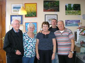 some of the members of the sefton art group